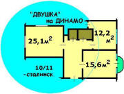 Квартира в аренду на Динамо
